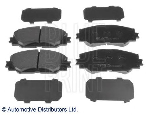 Колодки гальмівні дискові комплект ADT342171 BLUE PRINT