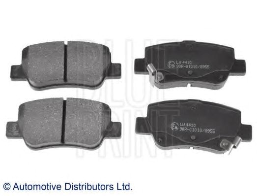 Колодки гальмові задні, дискові ADT342183 BLUE PRINT
