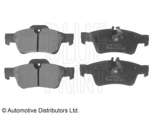 Задні гальмівні колодки ADU174203 BLUE PRINT
