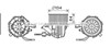 Двигун вентилятора пічки (обігрівача салону) AI8391 AVA