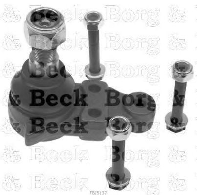 Bbj5137 borg & beck - кульова опора l/r BBJ5137