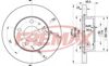 Диск переднього гальма BD4682 FREMAX