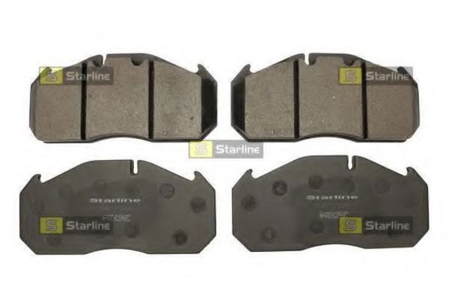 Гальмівні колодки BDT006 STARLINE