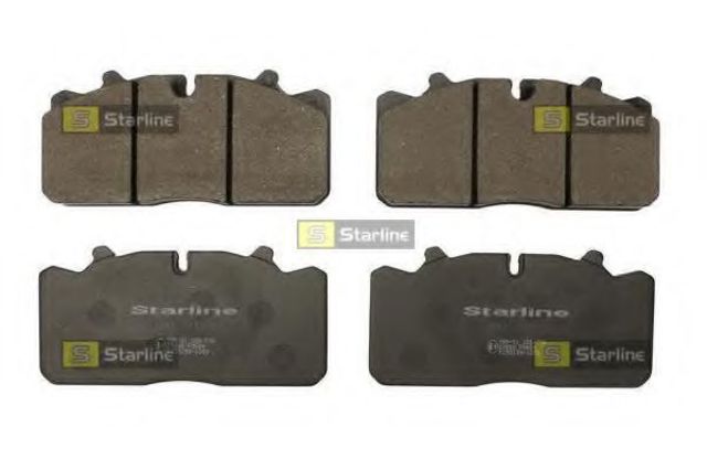 Колодки передні BDT007 STARLINE