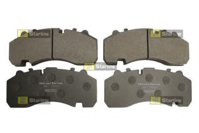 Задні колодки BDT027 STARLINE