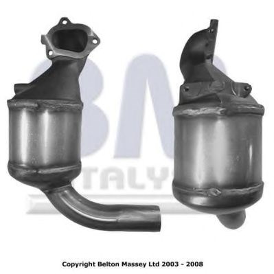 Перетворювач відпрацьованих газів BM80246H BM CATALYSTS