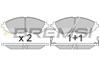 Колодки передні BP2803 BREMSI