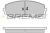 Колодки передні BP3244 BREMSI