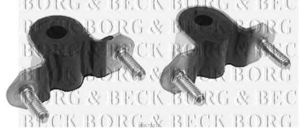 Bsk7127k borg & beck - втулка стабілізатора комплект - 2шт BSK7127K