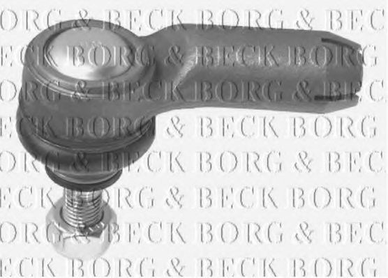 Btr4168 borg & beck - накінечник кермової тяги lh BTR4168