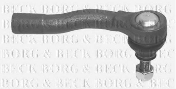 Btr5276 borg & beck - накінечник кермової тяги rh BTR5276