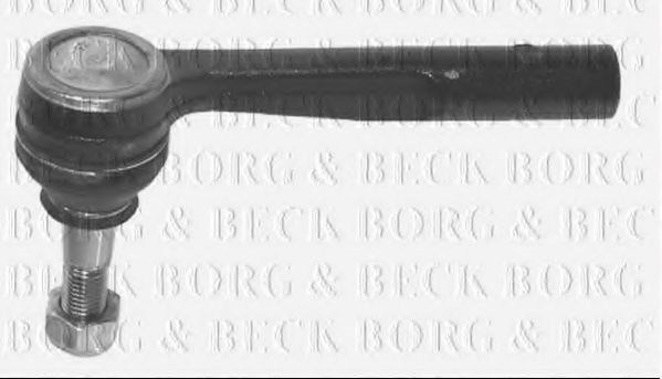 Btr5376 borg & beck - накінечник кермової тяги lh BTR5376