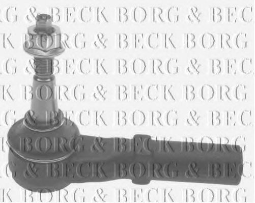 Btr5542 borg & beck - накінечник кермової тяги l/r BTR5542