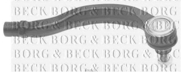 Btr5637 borg & beck - накінечник кермової тяги rh BTR5637
