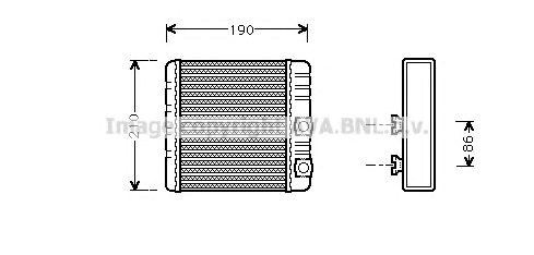 Теплообмінник BWA6211 AVA