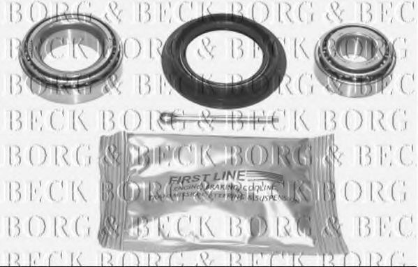 Bwk026 borg & beck - комплект підшипника ступиці BWK026