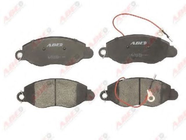 Колодки гальмівні дискові комплект C11087ABE ABE