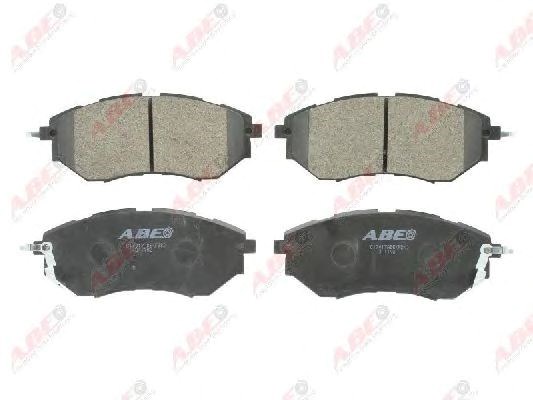 Передні гальмівні колодки C17017ABE ABE