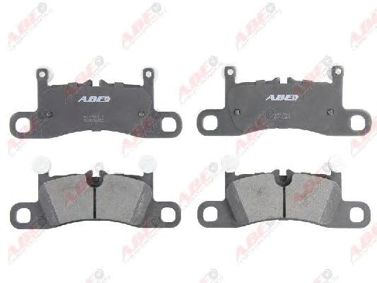 Колодки гальмові задні, дискові C2W032ABE ABE