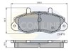 Колодки гальмівні передні, дискові CBP0132 COMLINE