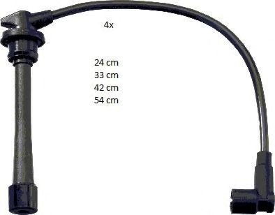 Комплект кабелів високовольтних CLS094