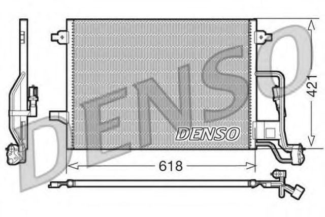 Конденсер DCN32018 DENSO