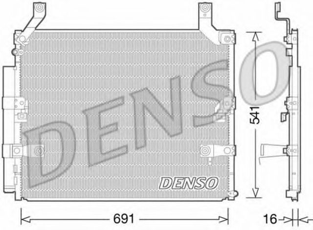Конденсер DCN50032 DENSO