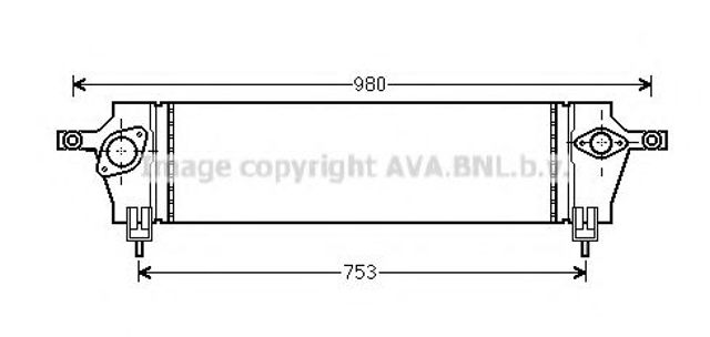 Система охолодження наддувочного повітря DNA4333 AVA