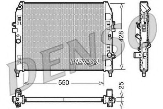 Система охолодження двигуна DRM44008 DENSO