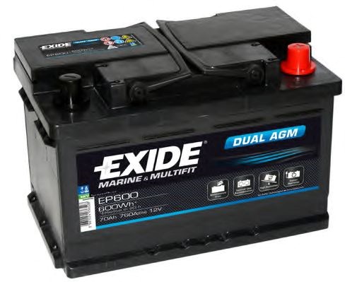 Батарея акумуляторна EP600 EXIDE