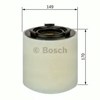 Повітряний фільтр двигуна F026400391 BOSCH