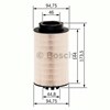 Фільтр тонкого очищення палива F026402028 BOSCH