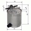 Фільтр тонкого очищення палива F026402072 BOSCH