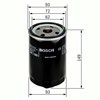 Масляний фільтр двигуна F026407004 BOSCH