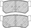 Колодки на гальмо задній дисковий FDB1937 FERODO