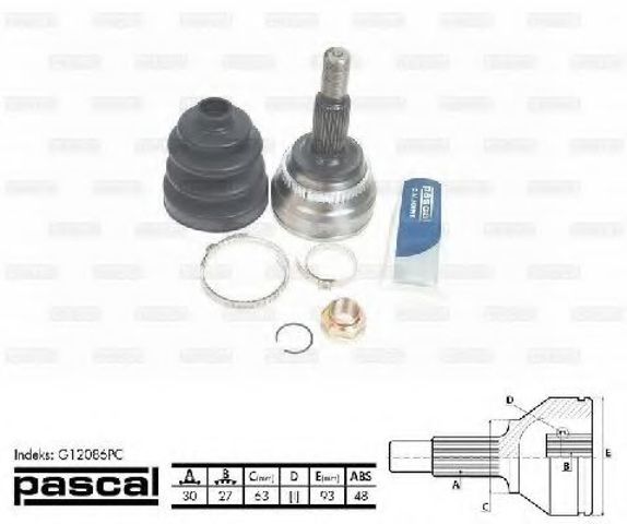 Граната колісна G12086PC PASCAL