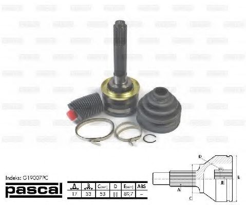 Граната колісна G19007PC PASCAL