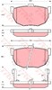 Задні колодки GDB1010 TRW