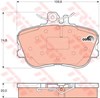 Колодки гальмівні дискові комплект GDB1094 TRW