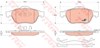 Колодки гальмівні передні, дискові GDB1468 TRW