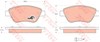 Колодки гальмівні передні, дискові GDB1579 TRW