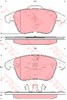 Колодки гальмівні дискові комплект GDB1691 TRW