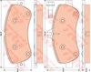 Колодки передні GDB1798 TRW