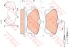 Колодки гальмівні передні, дискові GDB1895 TRW