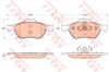 Колодки гальмівні передні, дискові GDB2053 TRW