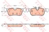 Колодки гальмові задні, дискові GDB2063 TRW
