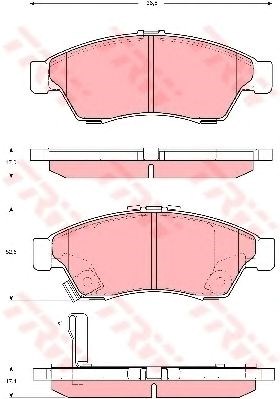 Bosch suzuki гальмівні колодки передн, liana 1,3i-1,6i 06/02 GDB3290