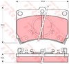 Колодки гальмівні передні, дискові Mazda 323 3