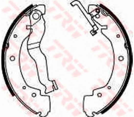 Колодки гальмівні задні, барабанні GS8530 TRW