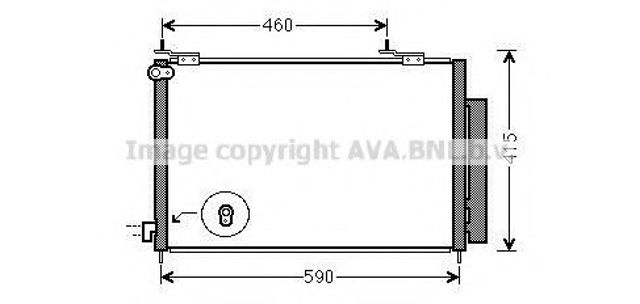 Конденсатор кондиціонера HD5242D AVA